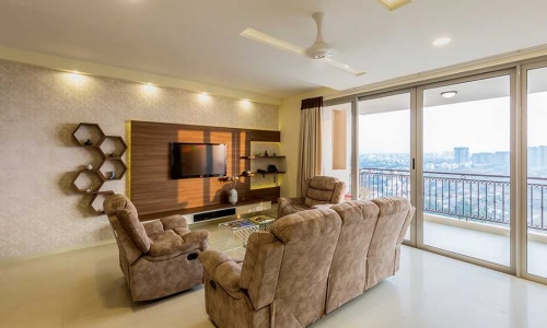 1 BHK fully furnished flat at HIRANANDANI ESTATE  25,000 + deposit( slight negotiable )