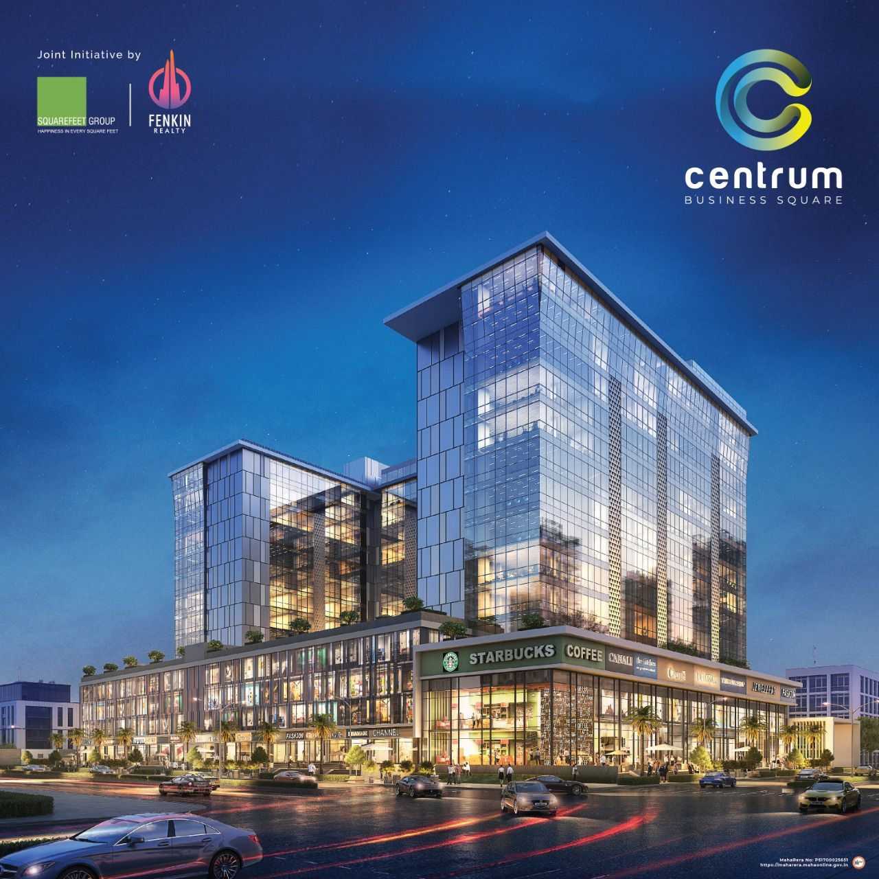 Centrum Business Square -  Luxurious Smart offices - Possession in 4 Months